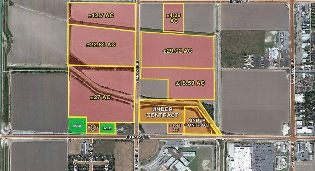 Land home at 0 Dicker Road, McAllen, Texas
